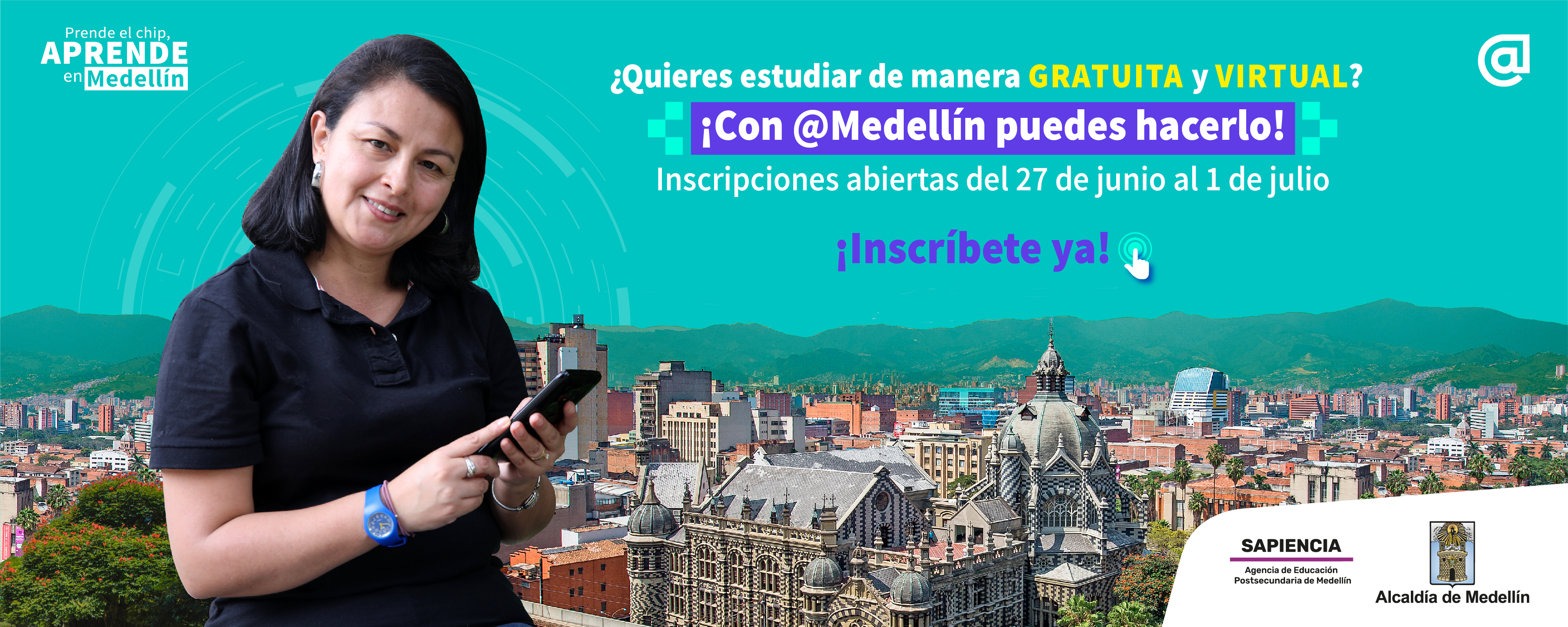 Cursos gratis convocatoria 5 @Medellín