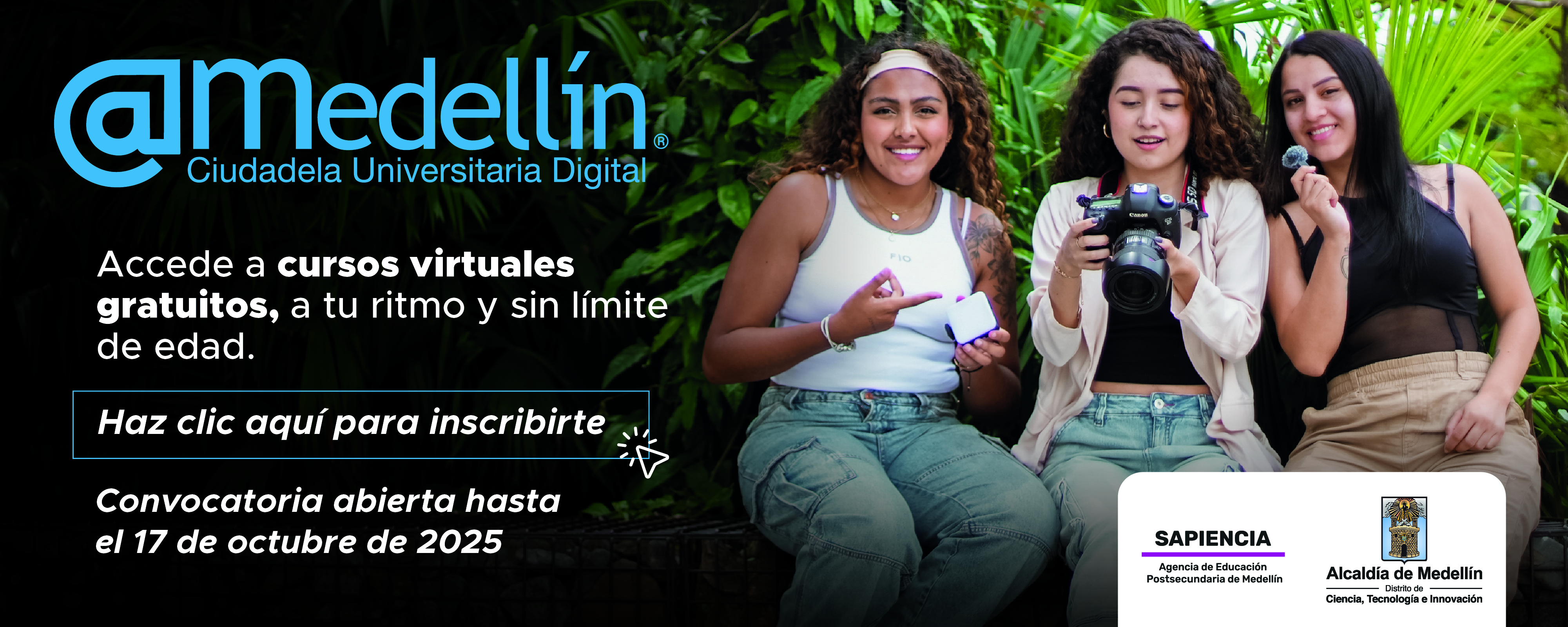 Cursos gratis convocatoria @Medellín