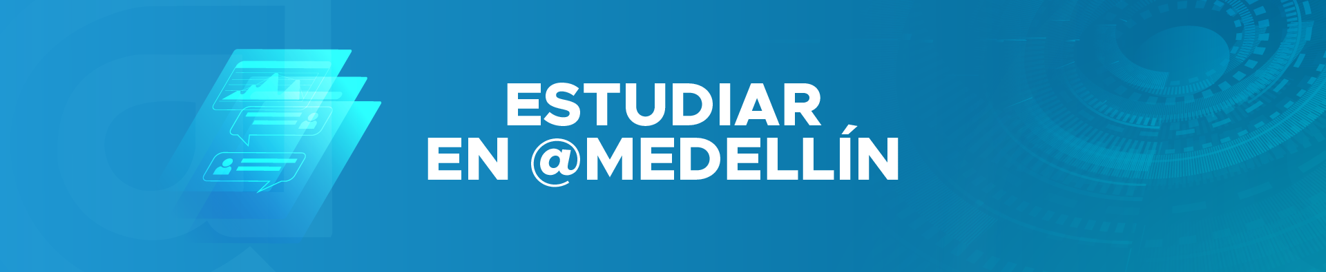 Banner estudiar en arroba Medellín