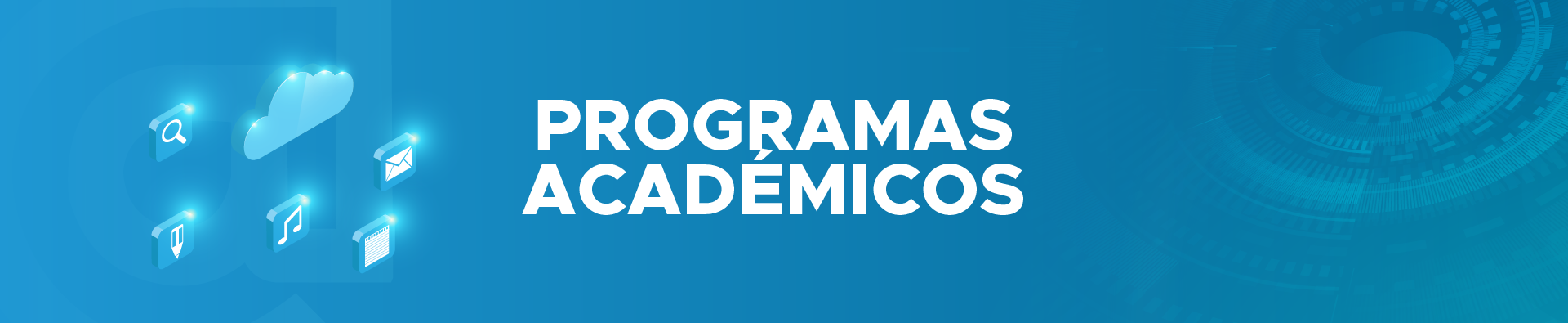 Banner programas académicos
