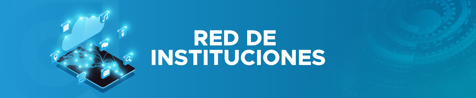 Banner Red de instituciones